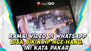 Ramai Video Disebut Virus Virtex Tersebar di Aplikasi WhatsApp | Onext GO