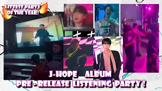 Everything & Everyone That Went Down to J-HOPE's Pre-Release Listening Party! [220714] #jackinthebox