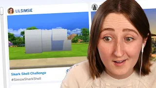 touring YOUR builds for my sims shell challenge! (Streamed 5/23/24)