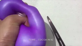 Satisfying Slime Stress Ball Cutting