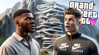 LA CASA PEGGIORE DI CRISTIANO RONALDO! - GTA 5 MOD VITA REALE