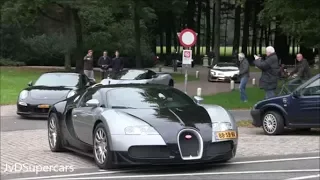 CHAOS With Supercar Leaving! LaFerrari, Veyron, 720S, Aventador SV, AMG GTR..