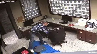 Thief steal medical supplies