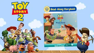 Read Along Storybook:  Toy Story 2 (1999) | Woody, Buzz Lightyear And Jessie