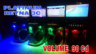 PLATINUM REYNA 3C, REYNA 2, SE, , VOLUME 90 CD unboxing & updating VIDEOKE