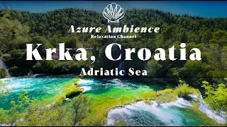 Azure Ambience Streets Walk | Exploring Krka, National park | Croatia: Discover the Majestic Beauty"