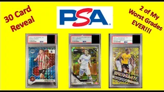 30 Card PSA Soccer Card Reveal: RC Auto Giveaway