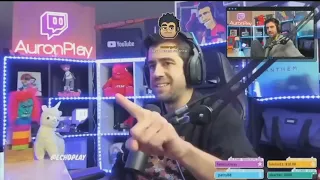 Auron REACCIÓNA a su FUERA DE CONTEXTO *INSULTA a Ibai*