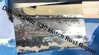 Datsun 240z Hatch Rust Repair