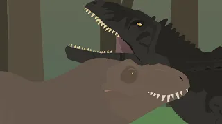 tyrannosaurus vs giganotosaurus prologue/stick nodes