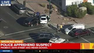 Watch LIVE: Police are pursuing a suspect vehicle in Phoenix
