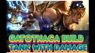 GATOTKACA BUILD TANK WITH DAMAGE BEGINNERS GUIDE|ACE'S GAMING gatot-gameplay|MLBB