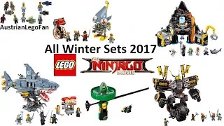 All Lego Ninjago Movie Winter Sets 2017 Compilation - Lego Speed Build Review