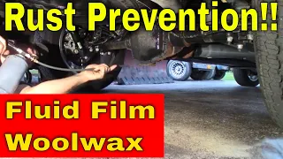 Lanolin Rust Prevention:  Fluid Film and WoolWax Demonstration on a 2020 Ford F150 King Ranch