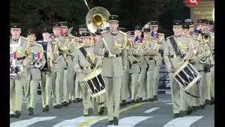 la Musique de l'arme Blindée et Cavalerie & Mireille Mathieu, 2012