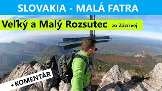 Turistika | Malý a Veľký Rozsutec zo Zázrivej | Malá Fatra