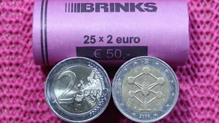 Atomium 2 Euro Coin Roll Hunting 94nl
