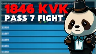 { Pass 7 Fight } - 1846 vs 2605+1175+1302 kvk   / Rise of Kingdoms