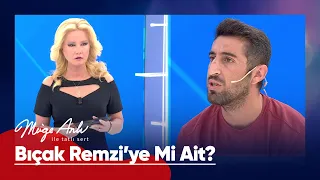 Remzi'nin olduğu iddia edilen bıçak stüdyoda! - Müge Anlı ile Tatlı Sert 18 Ekim 2023