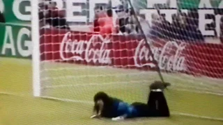 Goalkeeper Scorpian Kick Save: René (El Loco) Higuita