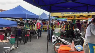 1st day Bazaar Ramadhan 2021 - Taman Mahsuri, Bandar Darulaman.