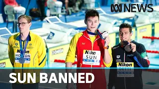 Sun Yang banned for smashing vial of his own blood | ABC News