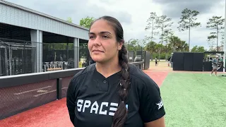 UCF Softball Postgame Availability vs. #2 Oklahoma - Sona Halajian