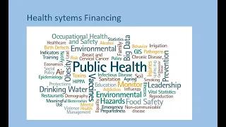 Health systems financing