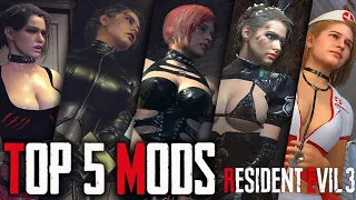 ТОП 5 ГОРЯЧИХ МОДОВ 🔥 Resident Evil 3 Remake TOP 5 MODS | Прохождение с модами | Русская озвучка