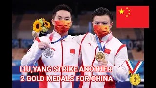 LIU, YANG STRIKE ANOTHER 2 GOLD MEDALS FOR CHINA TOKYO OLYMPICS 2020