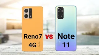 Oppo Reno 7 4G vs Redmi Note 11