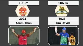 Longest Sixes in PSL History | Pakistan Super League | WorldWide