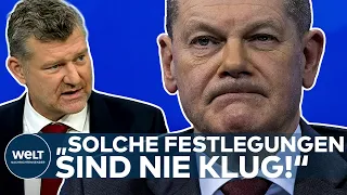 OLAF SCHOLZ: Corona-Impfpflicht? "Solche Festlegungen sind nie klug" I WELT Interview