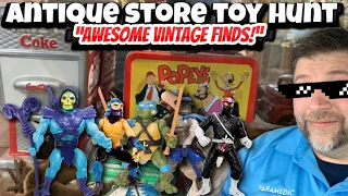 Antique Store Toy Hunt / Vintage Action Figures!