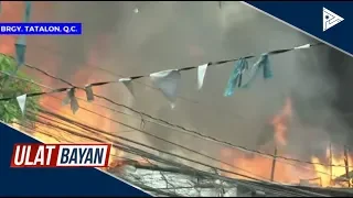 Halos 40 bahay sa Brgy. Tatalon sa Quezon City, nasunog