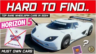 The RAREST WHEELSPIN CARS in Forza Horizon 5 (2024)