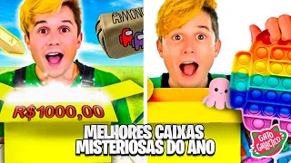 MELHORES CAIXAS MISTERIOSAS DO ANO !!! | Gato Galactico