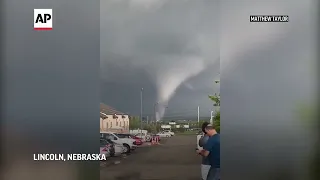 Tornado leaves widespread devastation in suburban Omaha, Nebraska