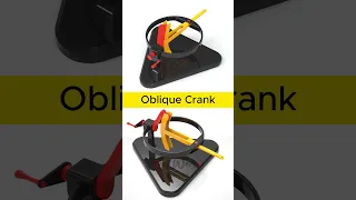 Oblique Crank #cad #solidworks #fusion360 #engineering #mechanical #mechanism #3ddesign #3dcad