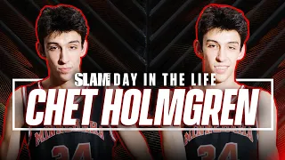 Chet Holmgren is Here: "SLIM REAPER ACTIVATED" 🤮 | SLAM Day in the Life