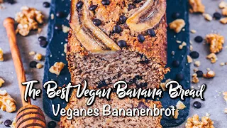 The BEST Vegan Banana Bread in the world! *Easy One-Bowl Recipe* (Healthy and delicious!)