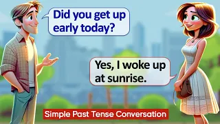 Past Tense English Conversation | English Grammar