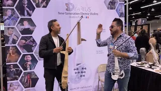Dvarius Electric Violins France NAMM 2023