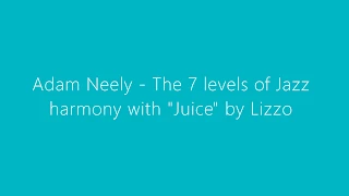 My score of Adam Neely's "The 7 levels of Jazz Harmony with Juice by Lizzo"