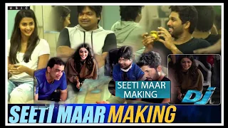 Allu Arjun and Pooja Hegde’s Seeti Maar Song MAKING