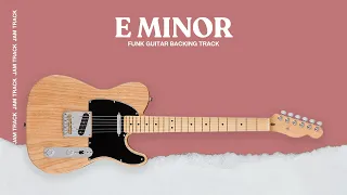 E Minor Tasty Funk GUITAR BACKING TRACK