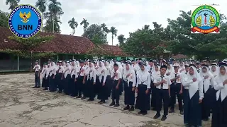 Gelora War On Drugs Siswa siswi SMPN 01 Buana Pemaca @CandraOrtega