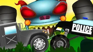 Monster Den | Haunted house Monster Truck | HHMT