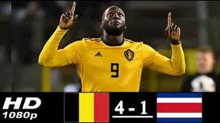 БЕЛЬГИЯ 4:1 КОСТА-РИКА • ОБЗОР МАТЧА • 11.06.2018  Belgium vs Costa Rica 4-1 All Goals & Highlights