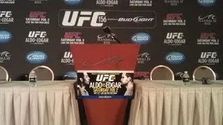 UFC 156: Aldo vs Edgar Post-Fight Press Conference (LIVE! / complete + unedited)